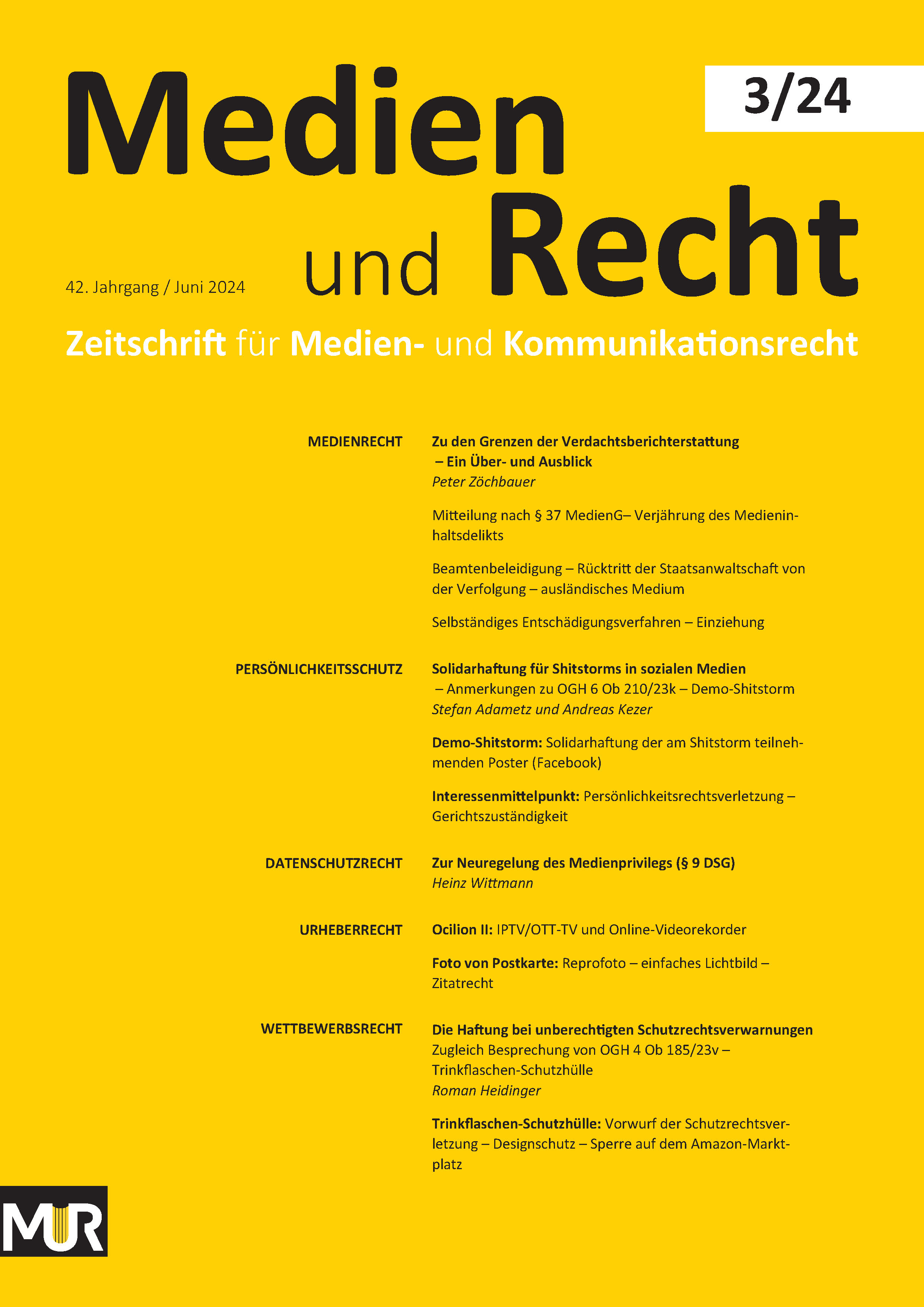 MR 2024-3 Cover