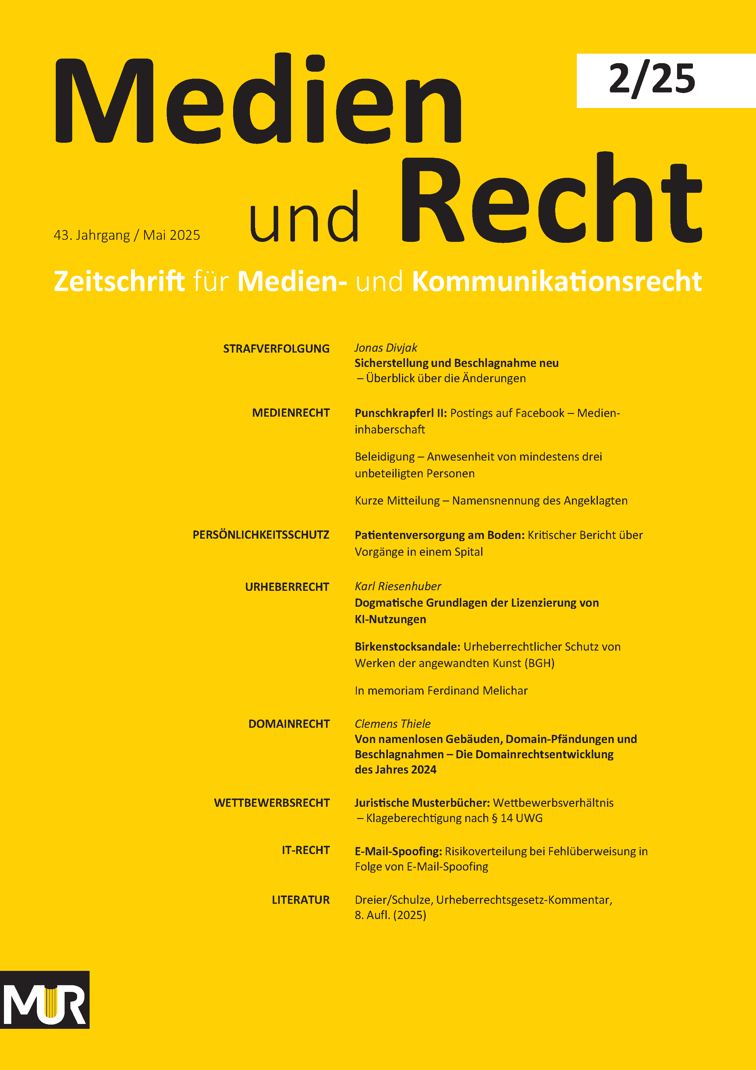 MR 2-25 Cover